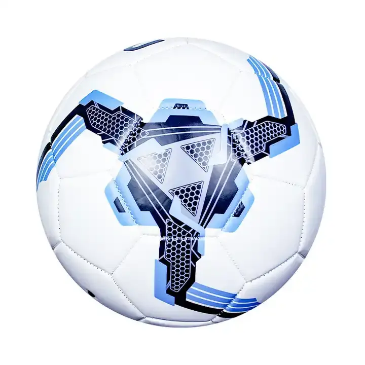 Balones de fútbol de nuevo estilo de alta calidad, tamaño 5, Material de PU con unión térmica, logotipo personalizado y diseño de fútbol al por mayor