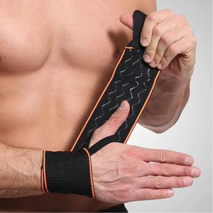สายรัดข้อมือออกกำลังกายแบบปรับได้โลโก้ได้ตามต้องการ - Product Image 2