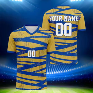 Kit de football moderne conçoit le maillot de football hommes garçon personnaliser le kit d'uniformes de football vêtements de sport vêtements de sport maillot de football - Product Image 5