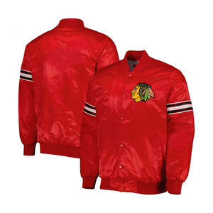 <b>Men's</b> Lightweight Satin Varsity <b>Jacket</b> for <b>Men</b> Street Style with Custom Embroidery Logo Available in Different Sizes - Product Image 3