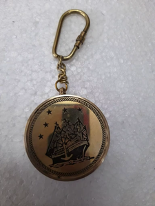 Porte-clés en laiton poli nautique calendrier porte-clés clé cadeau pour Almirah sac Scooty vélo utilisation nautique porte-clés en métal Durable cadeau - Product Image 5