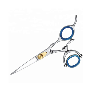 Professionnel 6 pouces japonais en acier inoxydable pivotant pouce cheveux pansement ciseaux rasoir bord miroir finition pointu outil de beauté - Product Image 3