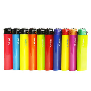 Encendedores de grillo a prueba de viento de primera calidad Encendedores de plástico recargables desechables de alta calidad para uso diario Los mejores precios Pedidos al por mayor - Product Image 1