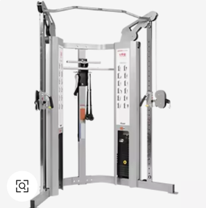 Stazione Multifunzione Ricondizionata con Sistema a Doppia Puleggia Regolabile per Allenamento di Forza su Tutto il Corpo per Palestre - Product Image 1