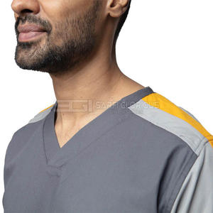 Conjunto de Uniforme Médico para Hombre, Cómodo y Ligero, Camiseta de Manga Corta y Pantalones, Uniforme de Atención Médica para Médicos y Enfermeras - Product Image 5