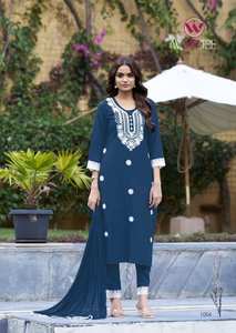 คอลเลกชันผ้าเรยอนสำเร็จรูปพิเศษสำหรับปาร์ตี้อินเดียและปากีสถาน - Product Image 4