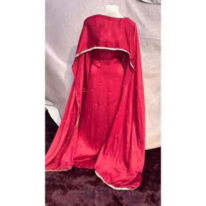 Vestido de Noche Elegante de Satén con Capa, Estilo Tubo, Técnica de Ganchillo, Corte Imperio, Escote Corazón, Vintage para Eventos Especiales - Product Image 5