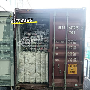 100% riutilizzato laboratorio marino uso bianco cotone stracci assorbente 50 libbre 100 stracci di cotone per pittori industriali - Product Image 5