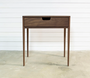 New Modern Minimalist <b>Nightstand</b> in Natural wood color for Home or Hotel Bedroom Furniture - Product Image 3