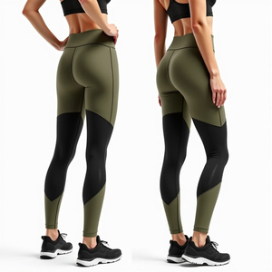 Mallas de compresión de cintura alta para mujer, pantalones deportivos para correr con estampado de gimnasio de secado rápido, mallas de rendimiento de entrenamiento de Yoga para - Product Image 5