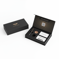 Boîte cadeau rigide de luxe magnétique personnalisée avec laminage mat, doublure en mousse, gaufrage, revêtement UV, conception personnalisée haut de gamme OEM/ODM