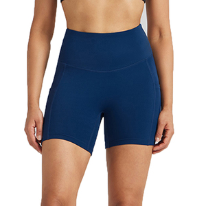 Fabricantes profesionales Pantalones cortos con banda elástica para la cintura Damas Casual Deportes al aire libre Correr Ropa de entrenamiento Pantalones cortos deportivos Chica - Product Image 1