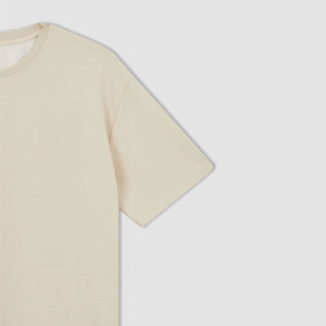 Custom Men's Oversized Streetwear Tshirt <b>Thick</b> 100% Cotton Drop Shoulder <b>T</b>-<b>shirts</b> 220gsm Plus Size Heavyweight <b>T</b> <b>Shirt</b> for Men - Product Image 6