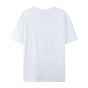 Camiseta Premium de Manga Corta para Hombre, Cuello Redondo, Mezcla de Poliéster/Algodón, Corte Holgado, Transpirable, Anti-Pilling, Talla Grande, Negra, Casual - Product Image 1