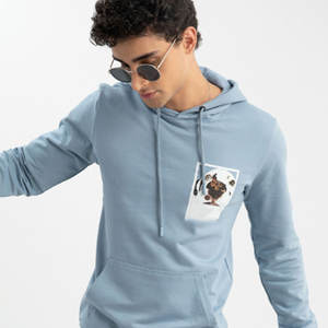 Vente chaude Ensemble de survêtement décontracté pour homme 100% coton uni respirant personnalisé pour l'hiver Séchage rapide et confortable - Product Image 4