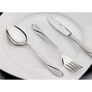 ชุดช้อนส้อมมีดอาหารเย็นเครื่องเงินช้อนสแตนเลสชุดเครื่องใช้บนโต๊ะอาหาร - Product Image 4