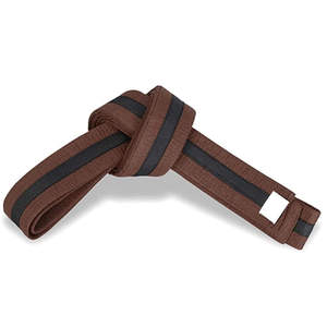 Cinturones de Artes Marciales de Alta Calidad al por Mayor, Judo, Karate, BJJ, Taekwondo, para Adultos, de Algodón, Transpirables, de Secado Rápido, con Logotipo Personalizado en la Parte Delantera - Product Image 5