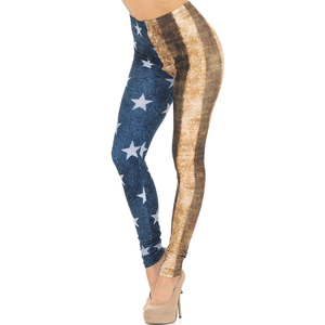 Nouveau 80 Nylon 20 Spandex femmes entraînement Fitness Gym vêtements pantalon de Yoga Leggings pour taille haute V sensation de nu avec poches âge - Product Image 4