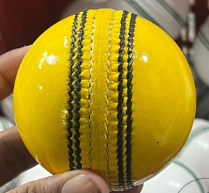 100% cuir de vachette de bonne qualité ensemble de 6 balles de cricket en cuir blanc sans timbre pour les balles de cricket de pratique intérieure et extérieure - Product Image 1