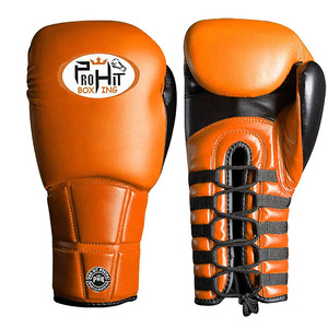 Guantes de boxeo de cuero Venta caliente Guantes de boxeo para hombres Guantes de kickboxing Nuevo Personalizar Cuero real de alta calidad - Product Image 6