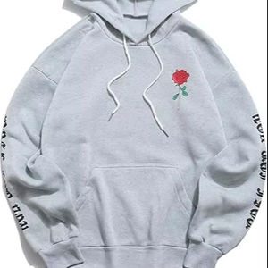 Sudaderas Casuales de Invierno para Hombre, Color Sólido, Poliéster/Algodón, Felpa, Corte Regular con Diseño de Bolsillo, Ecológicas, de Secado Rápido y Transpirables - Product Image 1