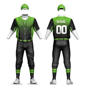 Vêtements de sport à bas quantité minimale de commande uniforme de baseball confortable personnalisé nouveau dernier design uniforme de baseball à vendre - Product Image 1