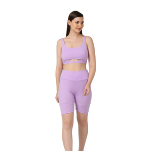 Custom OEM Seamless Yoga Set for Women for Impact Sports <b>Bra</b> Scrunch Butt Legging Breathable Workout Gym Suit - Product Image 1