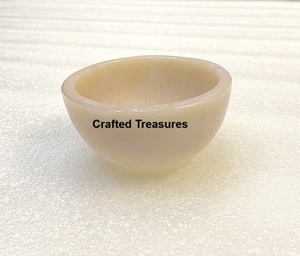 ชามเสิร์ฟอาหารทำด้วยมือทำจากเรซิ่นชามเสิร์ฟซุปและถั่วสำหรับใช้ตกแต่งบ้านและร้านอาหาร - Product Image 2
