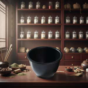 Copa Cónica de Goma Negra para Yeso, 90 mm de Altura, 125 mm de Diámetro Superior y 60 mm de Diámetro Inferior - Product Image 3