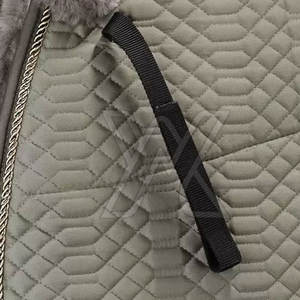 Luxury Sheepskin & Memory <b>Foam</b> Saddle <b>Pads</b> Wholesale Soft & Durable Material Horse Saddle <b>Pads</b> - Product Image 6