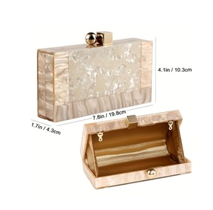 Indian <b>Clutch</b> <b>Bags</b> Hand <b>Clutch</b> <b>Bag</b> High Quality Resin Modern Style for Woman & Girls <b>Wedding</b> Gifts at Wholesale Factory Price - Product Image 4