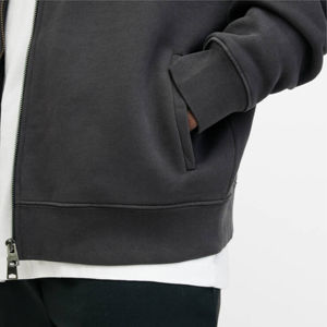 Chaqueta Bomber Clásica de Tela de Alta Calidad con Servicio OEM, Logotipo Personalizado, Color Sólido, Cremallera Completa, Ropa de Calle de Invierno, Resistente al Viento - Product Image 6