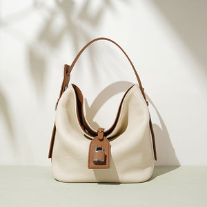 2025 nouveau Design haut Grain en cuir véritable sous les bras sac femmes nouveau Simple simple épaule bandoulière femmes sacs à main - Product Image 2