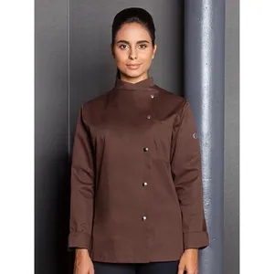 Ladies' Larissa <b>Chef</b> <b>Jacket</b> Specialty Tool for Kitchen Merchandising - Product Image 4