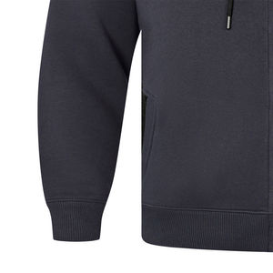 Sweats à capuche zippés simples pour hommes Vêtements tendance Veste sweat-shirt lourde Vente en gros de sweats à capuche zippés avec logo personnalisé OEM pour hommes - Product Image 6