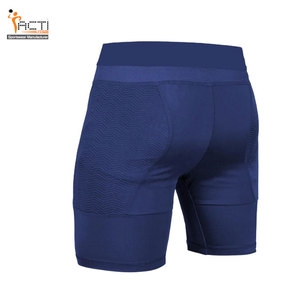 Pantalones cortos de compresión para hombre de diseño personalizado, servicio OEM al por mayor, novedad, pantalones cortos de compresión para hombre con etiqueta privada - Product Image 4