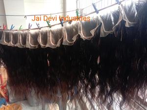 Cabello indio crudo alineado con cutícula 5/5 HD Pelucas rizadas frontales de encaje sin pegamento Extensiones de cabello humano - Product Image 3