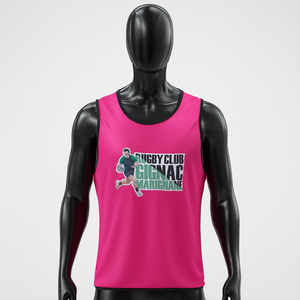 ผ้ากันเปื้อนทีมกีฬาแบบกลับด้านได้ระบายอากาศได้ดีปรับแต่งได้สำหรับทีมกีฬา - Product Image 1