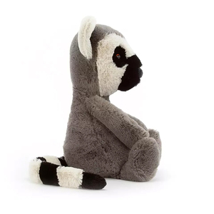 Adorable juguete de peluche de lémur de pie, Animal relleno de algodón suave, regalo perfecto para niños y fanáticos de los coleccionistas llenos de algodón PP - Product Image 3