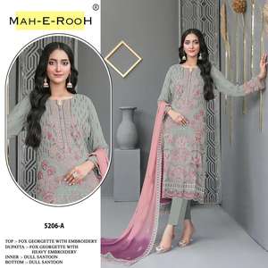 ชุดปาลาซโซผ้าจอร์เจต์ฟ็อกซ์คุณภาพดีที่สุด พร้อมงานปักเลื่อมและงานปักลายคัทลี สำหรับผู้หญิง ใส่ได้ทั้งในชีวิตประจำวันและงานปาร์ตี้ - Product Image 1