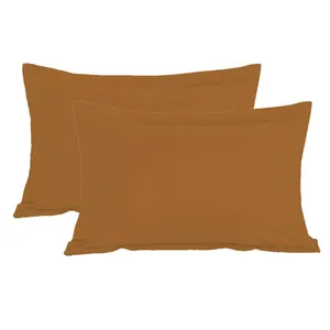 豪华箱oem制造商最新设计定制尺寸枕套聚棉枕家庭主妇双包枕套