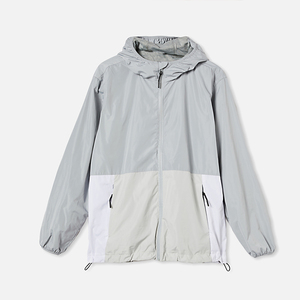 Vêtement d'extérieur d'hiver pour hommes en gros, veste coupe-vent avec logo personnalisé, veste à poche zippée épaisse pour la randonnée - Product Image 6