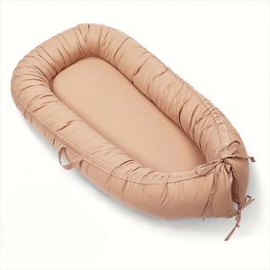 Portable <b>Baby</b> Nest Breathable & Soft Organic Cotton <b>Baby</b> Lounger Cover - Product Image 1