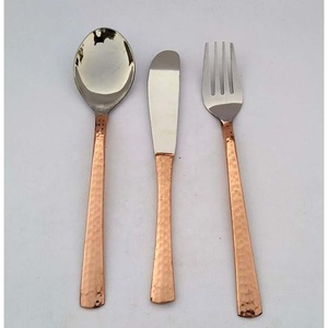 Modern High Quality Stainless Steel Flatware <b>Set</b> with Black Handle Design Unique <b>PC</b> Cutlery for Wedding or Home Use - Product Image 5