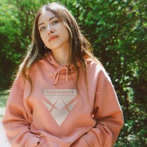 เสื้อสเวตเตอร์ผ้าฟลีซแบบสวมหัวของผู้ชายเสื้อฮู้ดผ้าคอตตอนโพลีเอสเตอร์สีทึบระบายอากาศได้ดี - Product Image 2