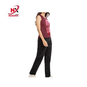 Alta calidad 2025 mujeres multicolor entrenamiento Fitness en blanco liso camiseta sin mangas diseño personalizado y logotipo para Salr hecho en Pakistán - Product Image 2