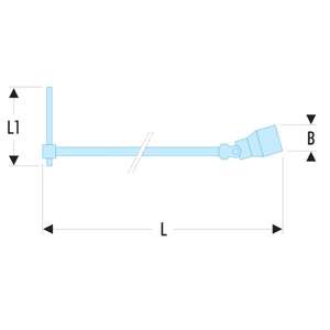 Clés à douille universelles Facom avec poignée coulissante métrique, produit de qualité supérieure - Product Image 2