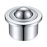 Soporte de Bola Giratorio de Alta Precisión con Rosca M8, de Acero Inoxidable, Baja Fricción, para Seguidores Solares, Robótica, Máquinas CNC, Universal