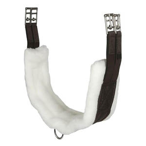 Nuevo diseño 2025 para equipo de equitación, circunferencia de sillín Borough Black Leather Dressage Girth, 60 Cm, negro, circunferencia de cuero de caballo - Product Image 6