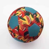 Ballon de football de taille standard, vente chaude, logo personnalisé imprimé, cuir PU, entraînement, match, utilisation légère, prix d'usine 2025